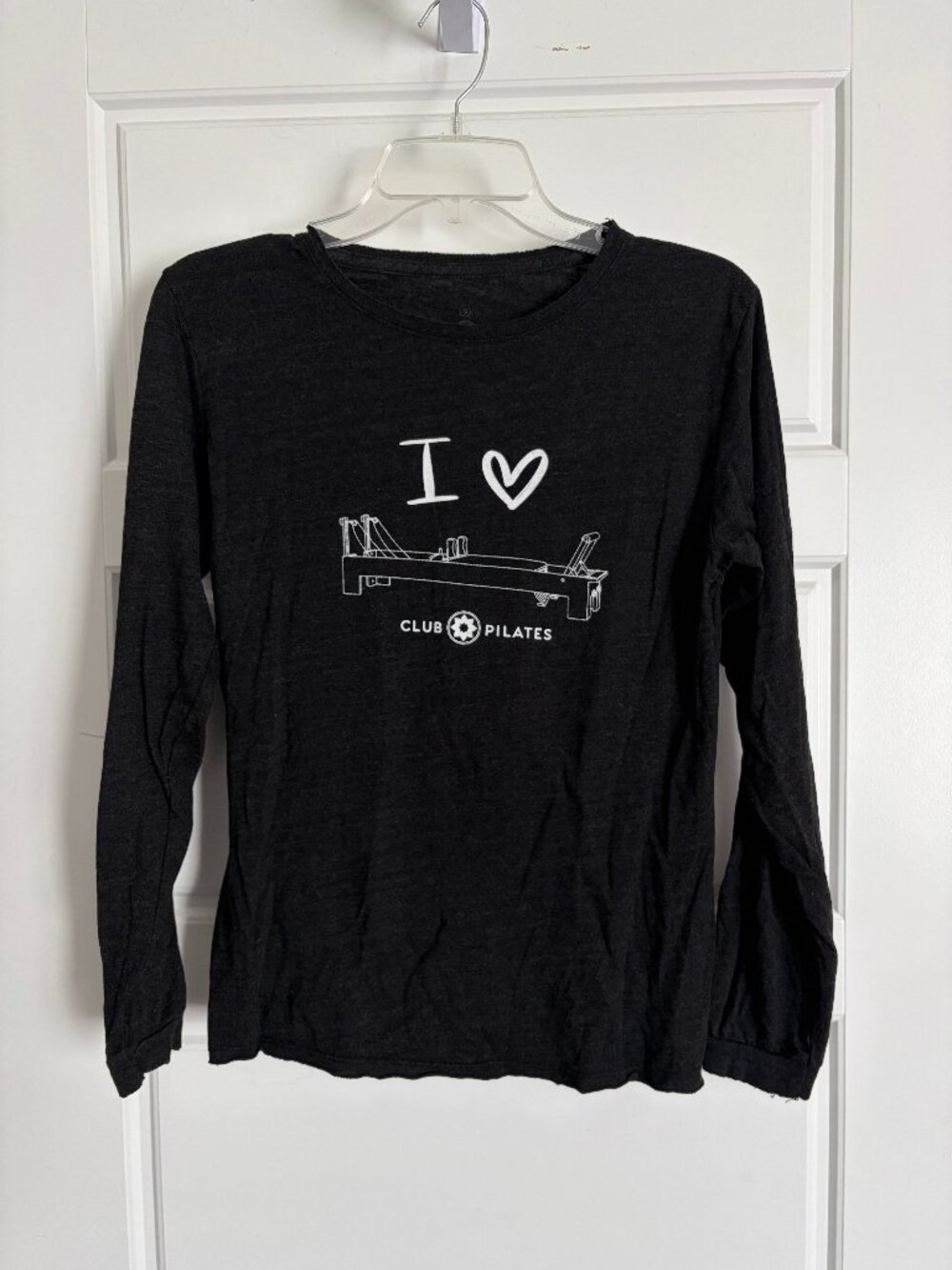 CLUB PILATES I <3 Reformer Burnout Long Sleeve Shirt